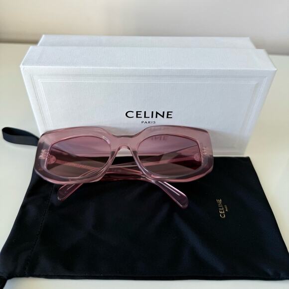 NEW!!! Celine CL40277I 72Y pink women sunglasses Authentic